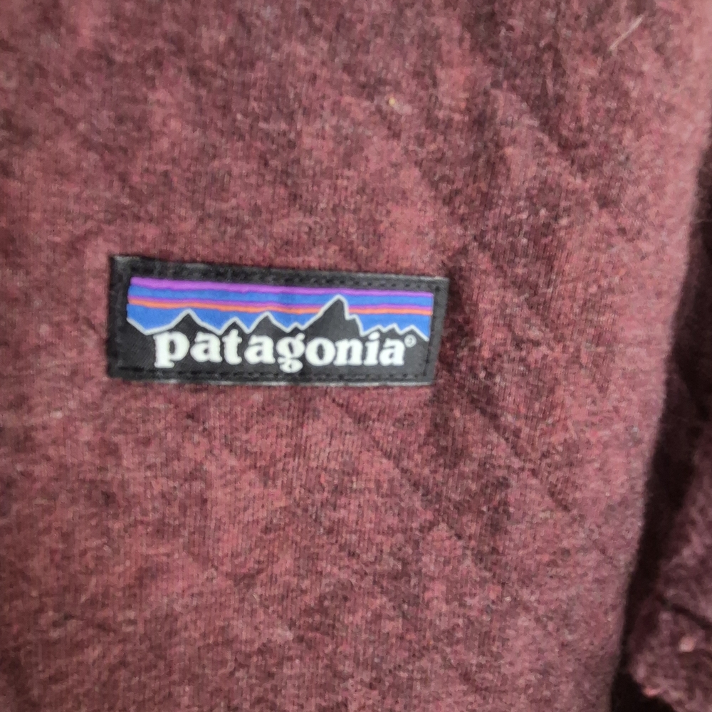 Patagonia Quilted Zip-Up Hoodie Jacket M - Picture 2 of 9
